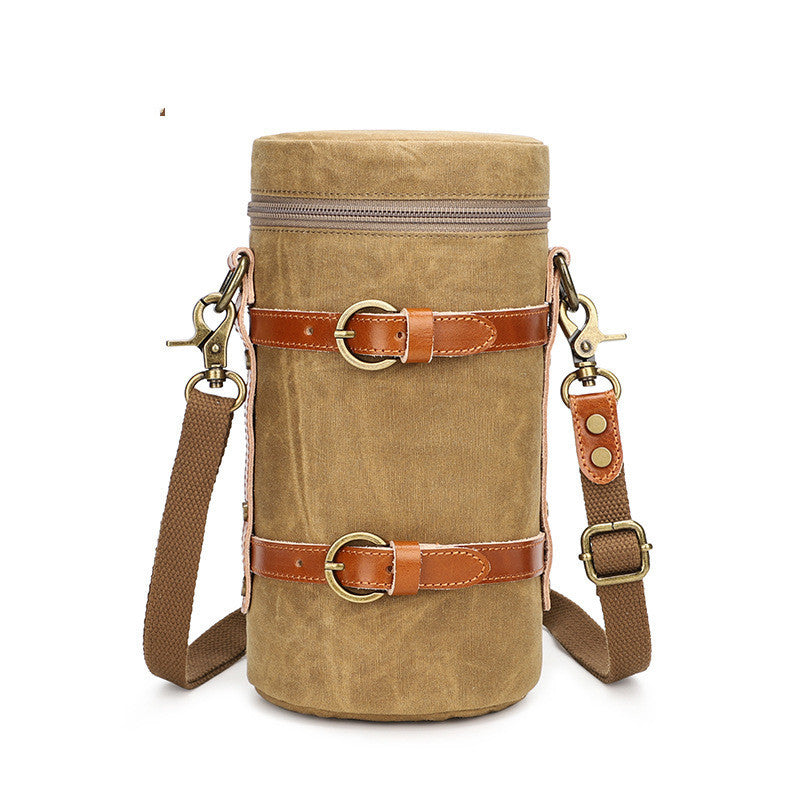 Sac Photo Reflex Imperméable Toile Canvas - Protection Étanche - SADJÉ