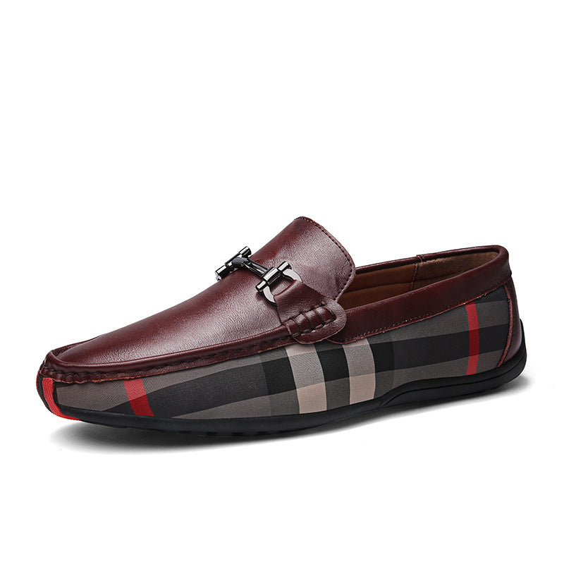 Chaussures Cuir Homme Casual - Grande Taille Semelle Souple Confort - SADJÉ