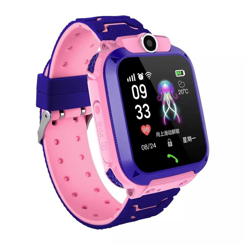 Montre Connectée Enfants Q12 150g GPS Téléphone - SADJÉ