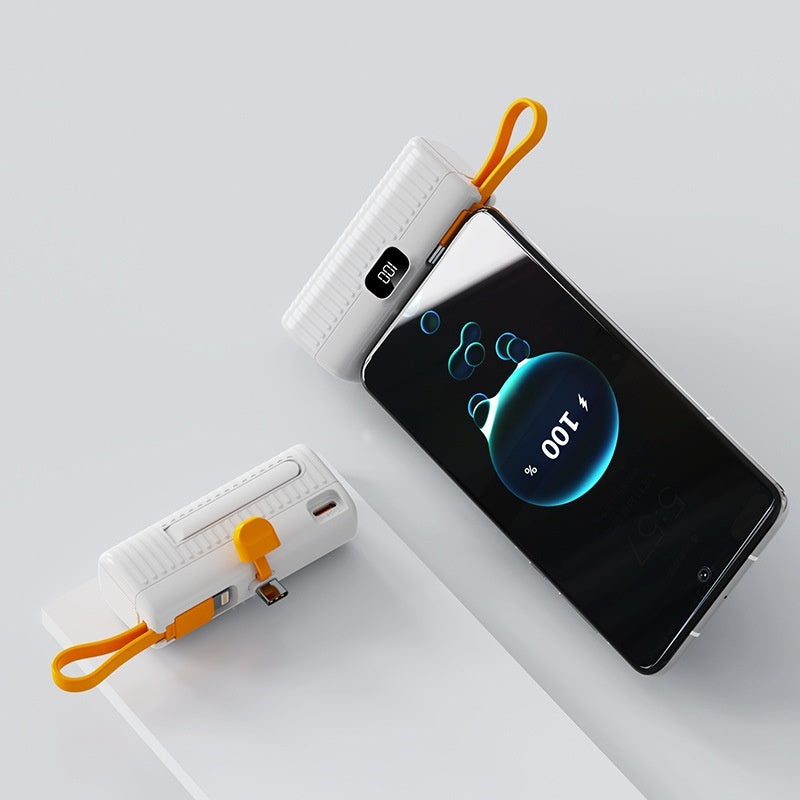 Batterie Externe Portable Capsule Compact - Power Bank Ultra-Léger - SADJÉ