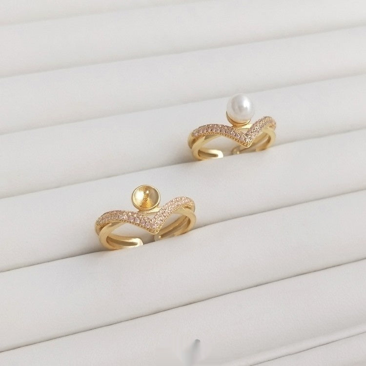 Porte-bague Zircon Micro-Incrusté 25g - SADJÉ