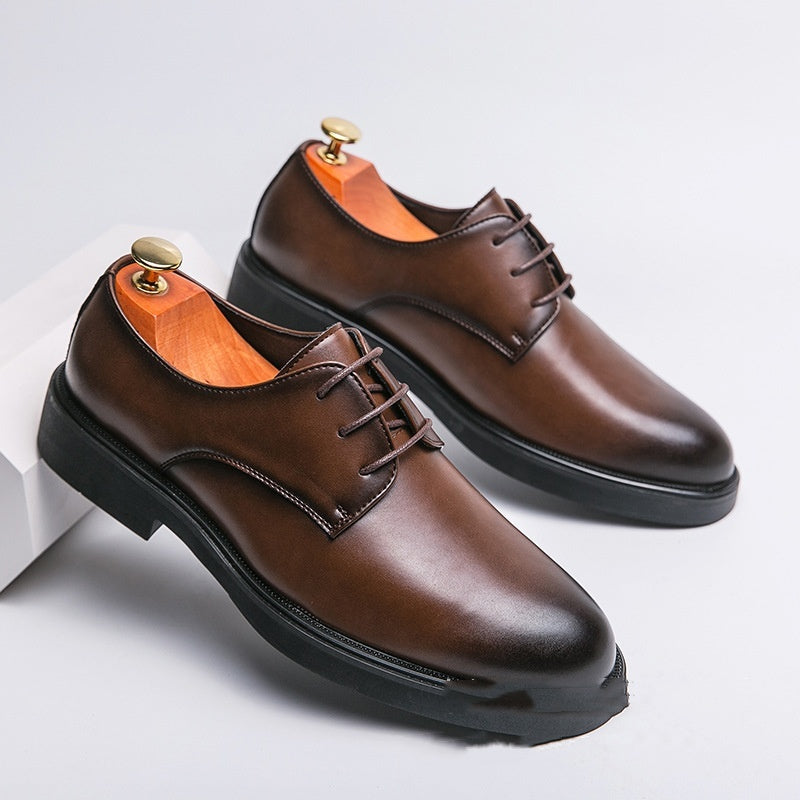Chaussures Homme Cuir Style Britannique - Business Casual Élégant - SADJÉ