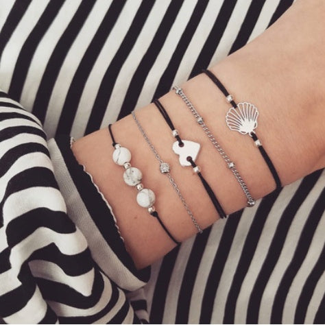Ensemble Bracelets Bohèmes – Perles Naturelles Vintage - SADJÉ
