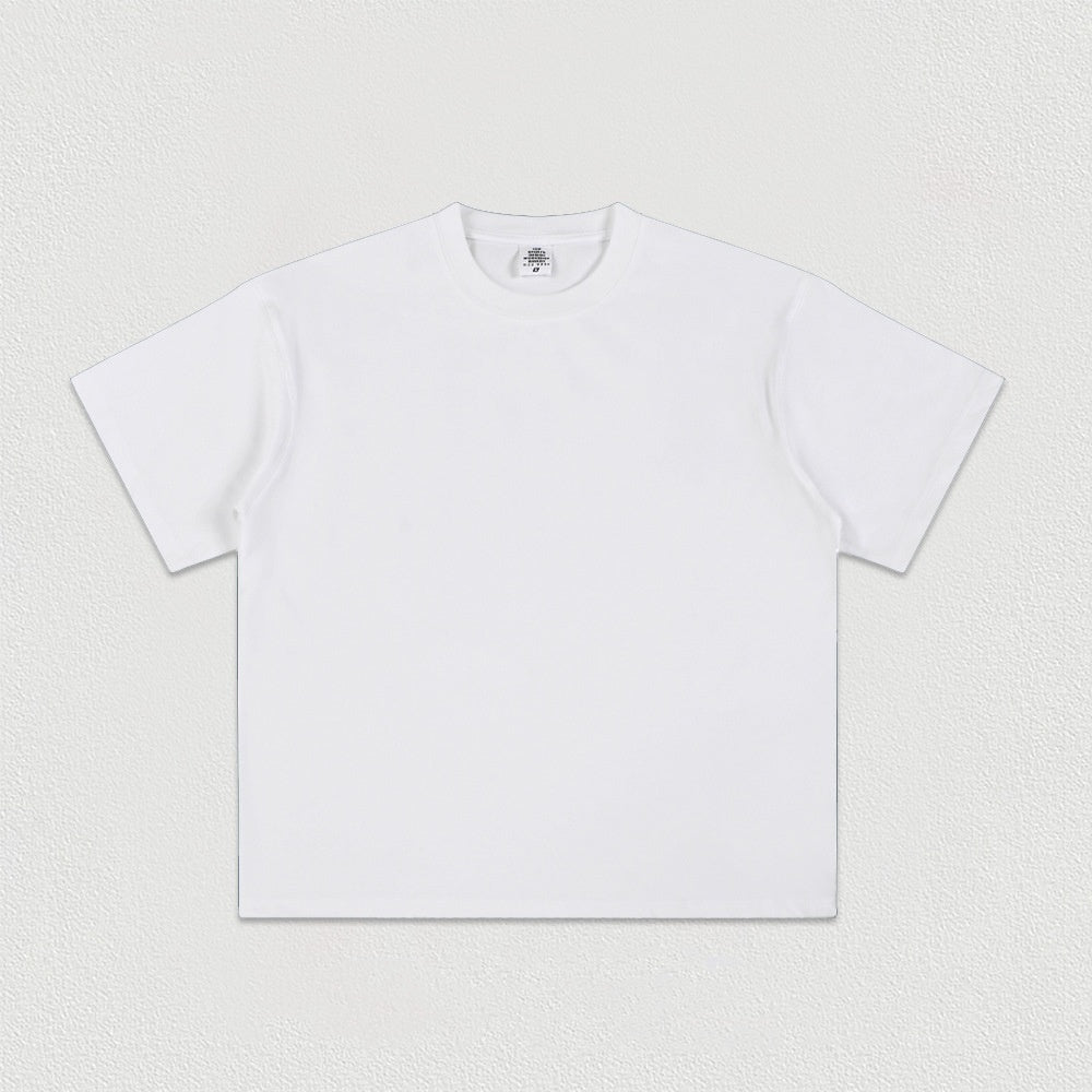 T-shirt Homme Oversize Loose Fit - Style Américain Casual Décontracté - SADJÉ