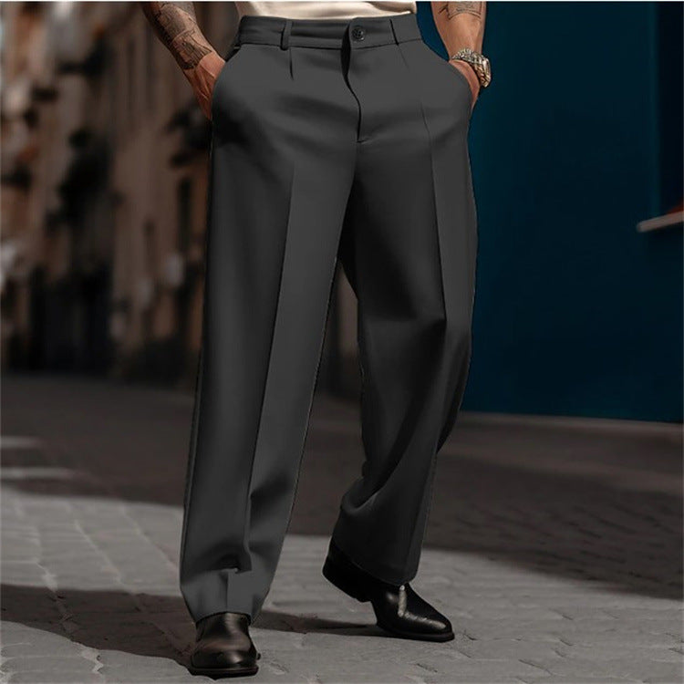 Pantalon Costume Homme Respirant - Droit Poches Diagonales - SADJÉ