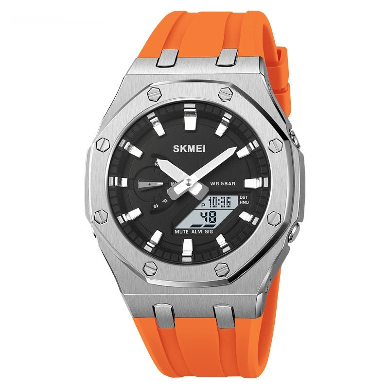 Montre Sport Électronique Étanche 100g - LED Lumineuse Multifonction 5 Alarmes SADJÉ - SADJÉ