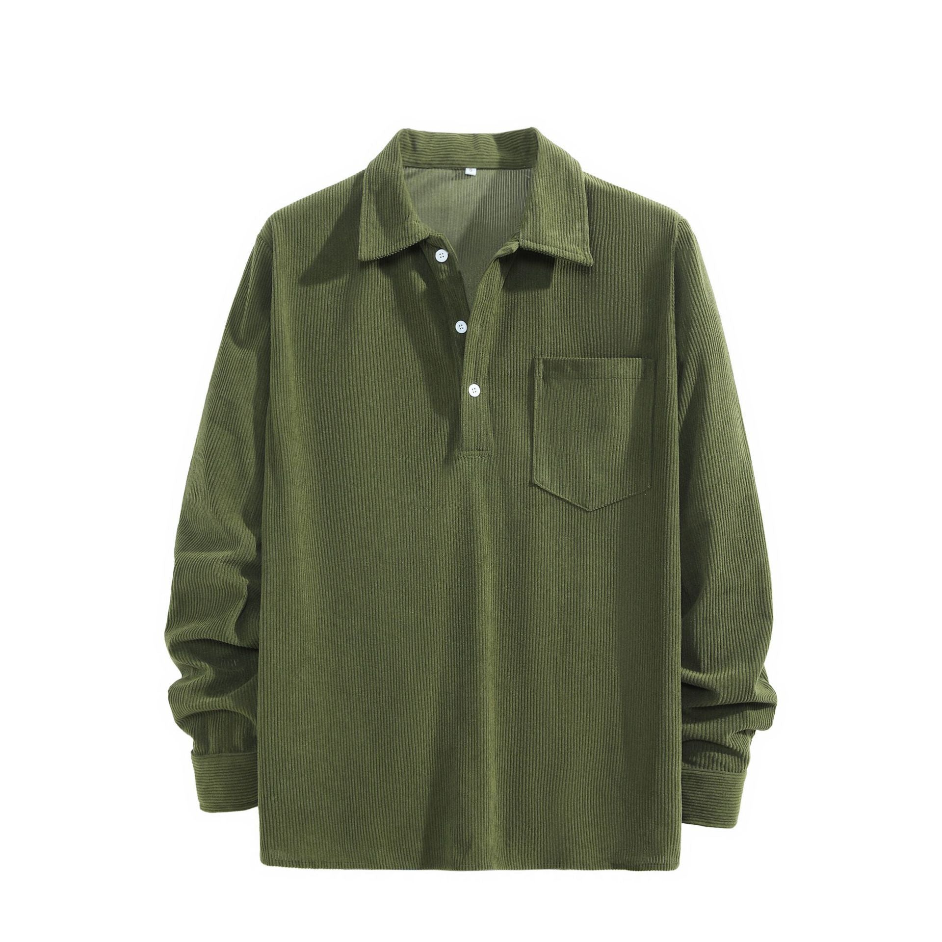T-shirt Homme Casual Rétro Américain - Polyester Loose Fit - SADJÉ