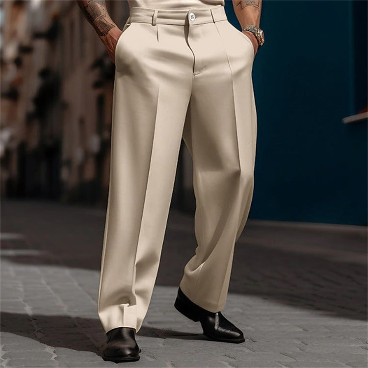 Pantalon Costume Homme Respirant - Droit Poches Diagonales - SADJÉ