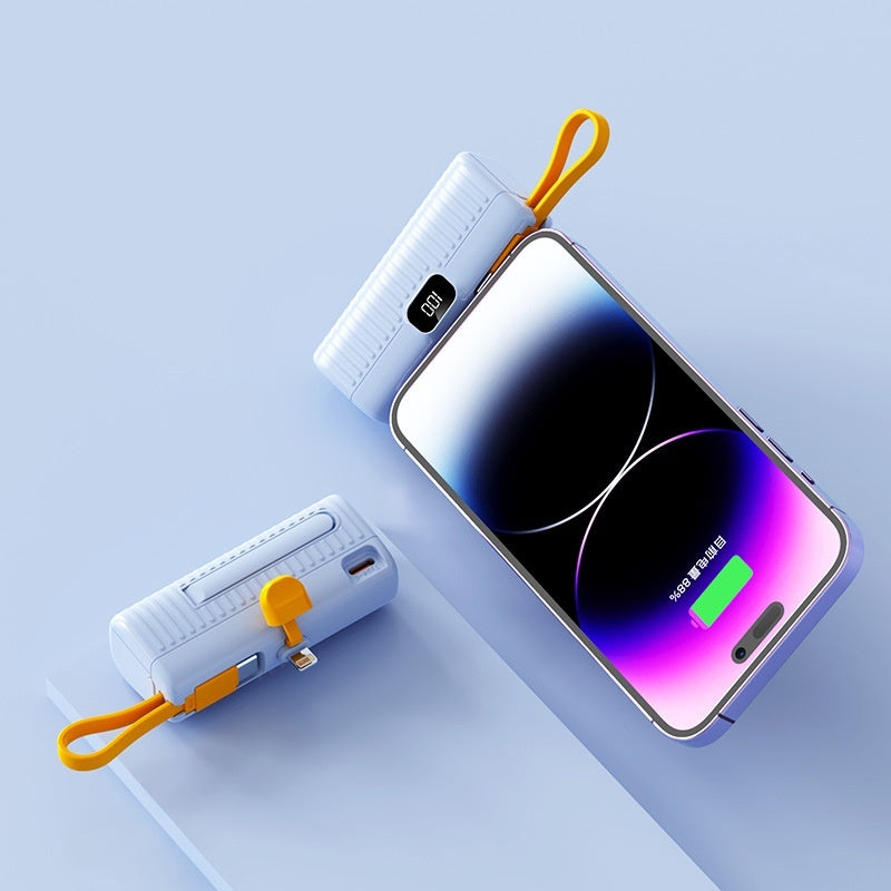 Batterie Externe Portable Capsule Compact - Power Bank Ultra-Léger - SADJÉ