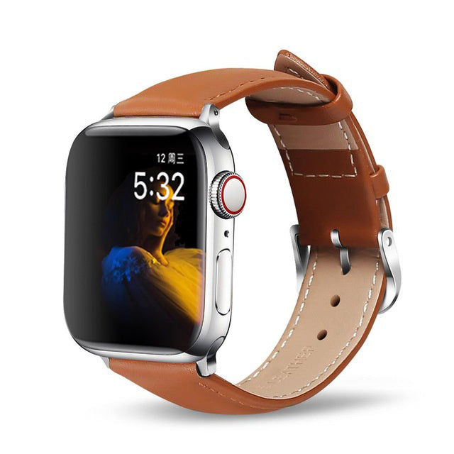 Bracelet Montre Cuir Business Unisexe 40g Boucle Ardillon - SADJÉ