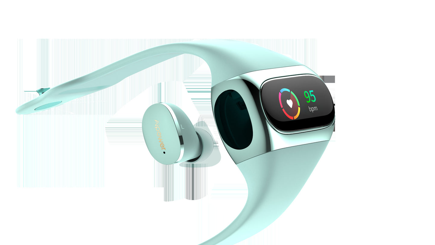 Bracelet Écouteurs Sans Fil 2 en 1 Bluetooth 5.0 457g - SADJÉ