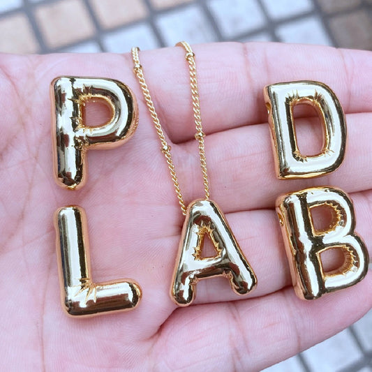 Pendentif Initiale – Cuivre Étincelant 26 Lettres - SADJÉ