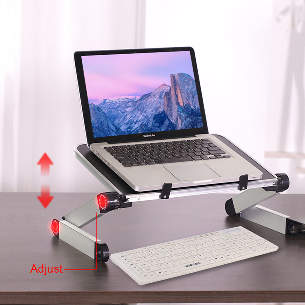 Support Ordinateur Portable Pliable Ergonomique - Réglable pour PC et Tablette - SADJÉ