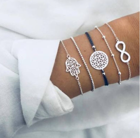 Ensemble Bracelets Bohèmes – Perles Naturelles Vintage - SADJÉ