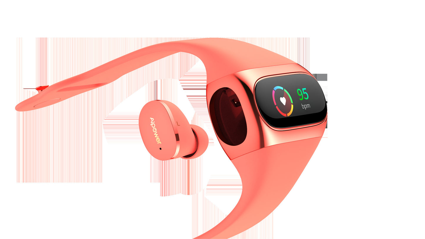Bracelet Écouteurs Sans Fil 2 en 1 Bluetooth 5.0 457g - SADJÉ