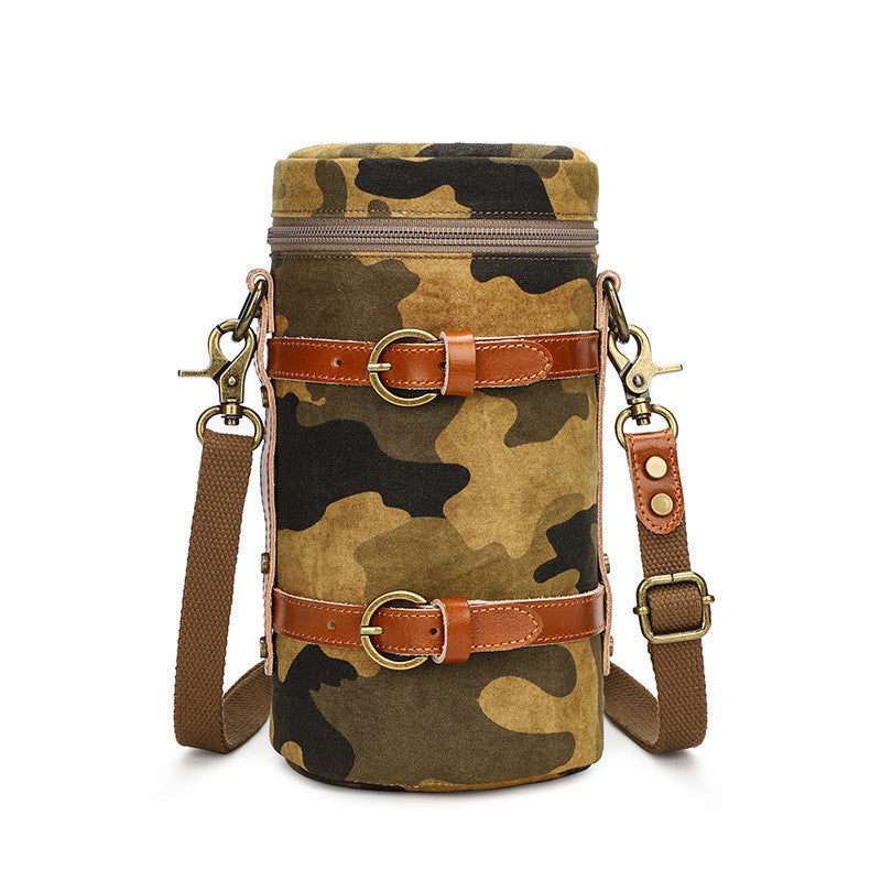 Sac Photo Reflex Imperméable Toile Canvas - Protection Étanche - SADJÉ