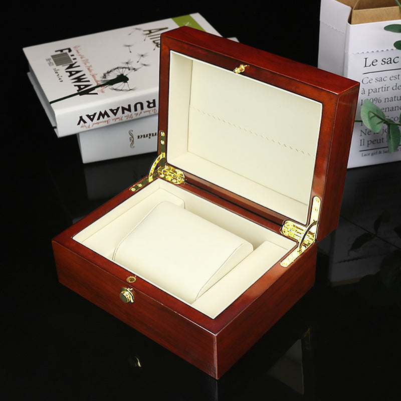 Boîte Rangement Montres Bois Personnalisable - Coffret Bijoux Luxe - SADJÉ