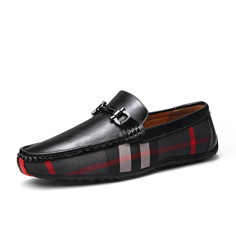 Chaussures Cuir Homme Casual - Grande Taille Semelle Souple Confort - SADJÉ