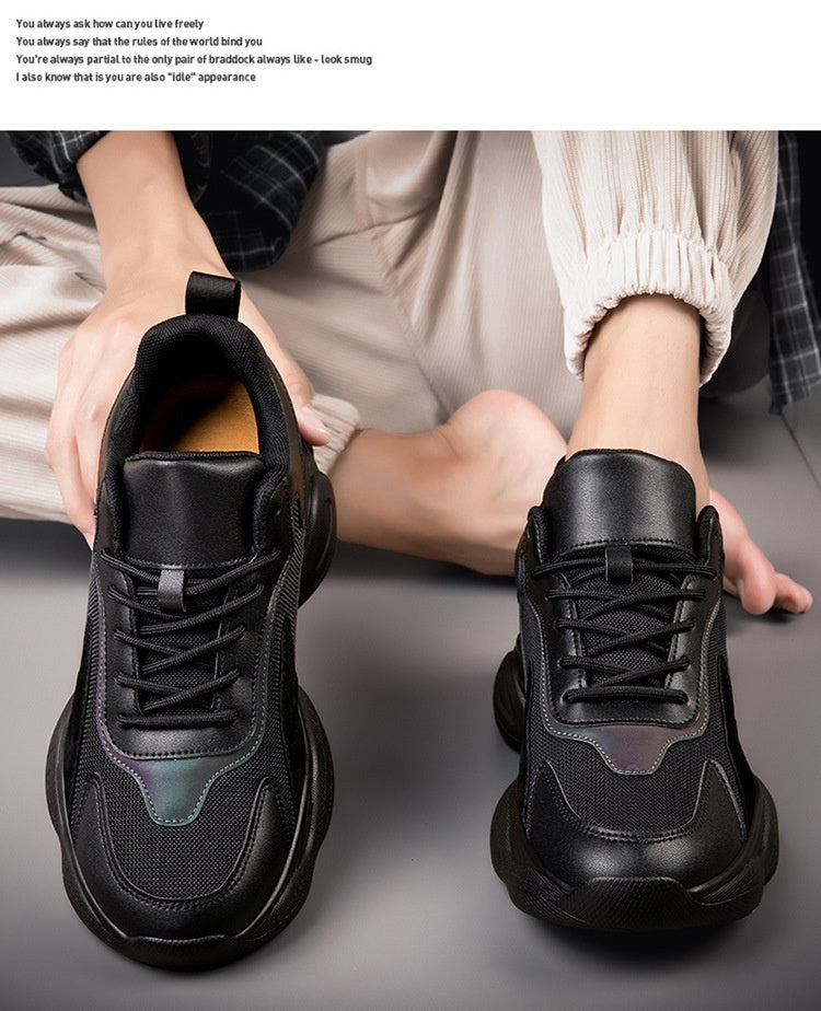 Chaussures Rehaussantes Homme Automne - Baskets Respirantes Casual Confortables - SADJÉ
