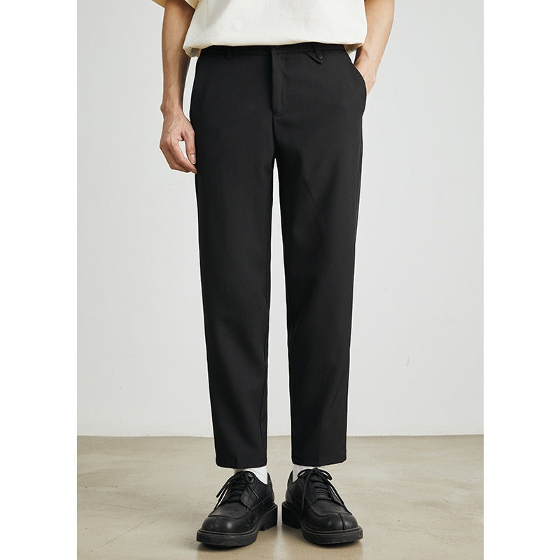 Pantalon Homme Slim Droit Casual - Coupe Ajustée Cheville - SADJÉ
