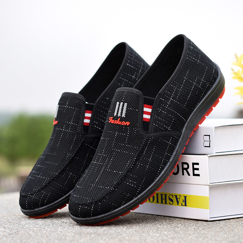 Chaussures Toile Homme Casual - Style Pékin Respirantes Confort - SADJÉ