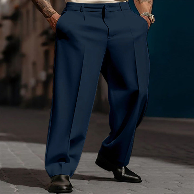 Pantalon Costume Homme Respirant - Droit Poches Diagonales - SADJÉ