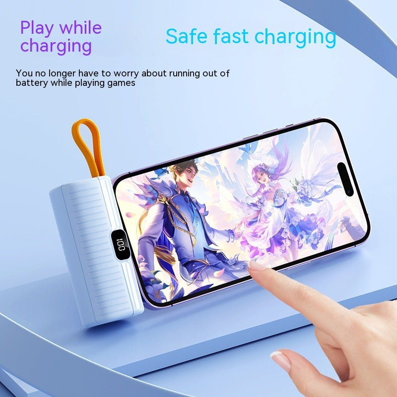 Batterie Externe Portable Capsule Compact - Power Bank Ultra-Léger - SADJÉ