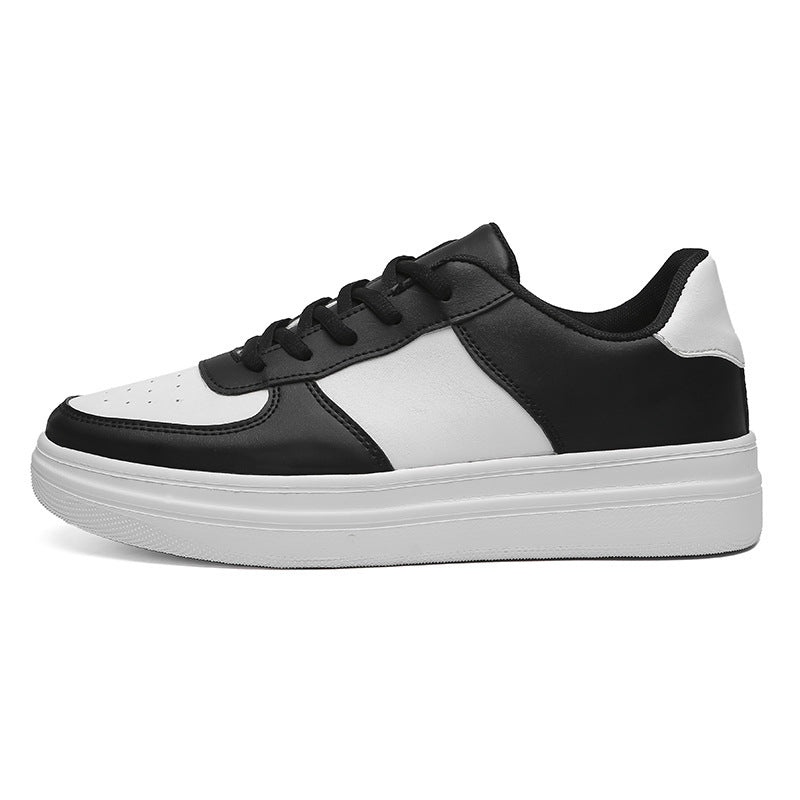 Baskets Homme Plateforme Blanches - Grande Taille Printemps Été - SADJÉ