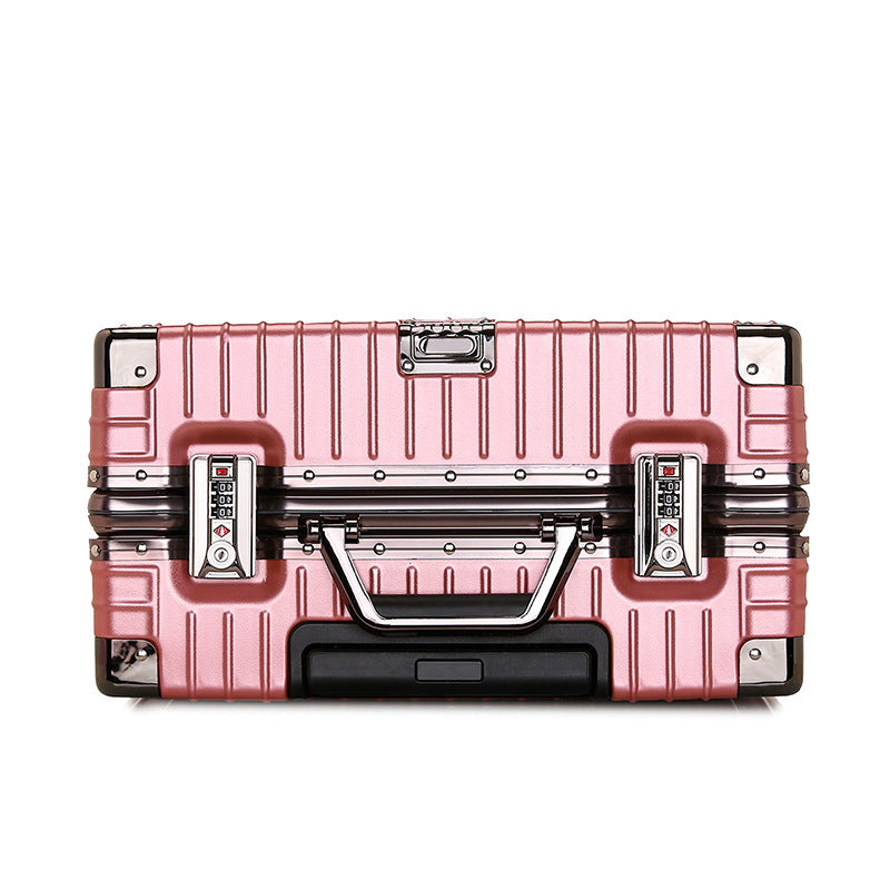 Valise Cabine Aluminium Rigide 18-20 Pouces - Roulettes TSA - SADJÉ