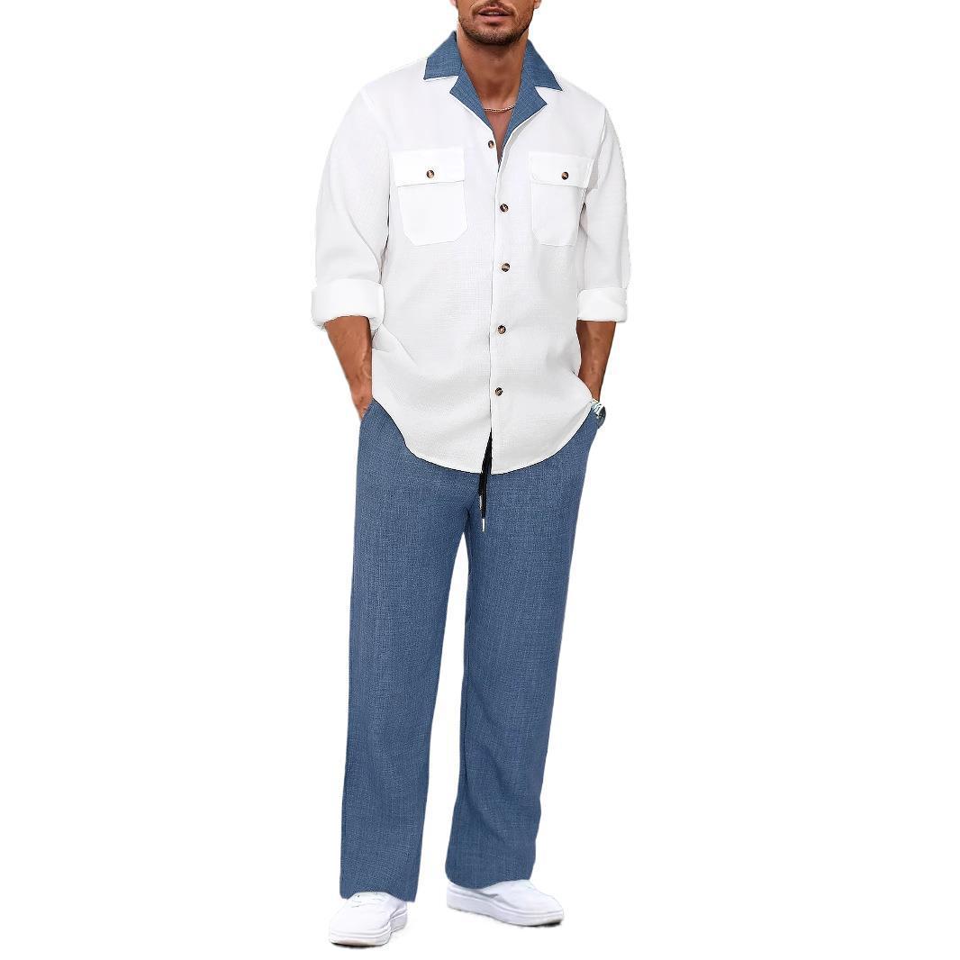 Ensemble Costume Décontracté Homme - Veste et Pantalon Créatif - SADJÉ