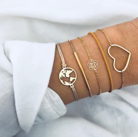 Ensemble Bracelets Bohèmes – Perles Naturelles Vintage - SADJÉ