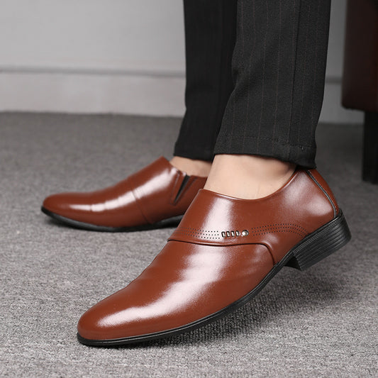 Chaussures Homme Cuir Bout Pointu - Style Casual Élégant - SADJÉ