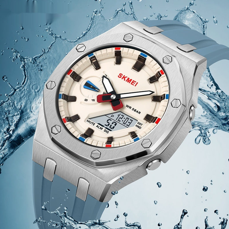 Montre Sport Électronique Étanche 100g - LED Lumineuse Multifonction 5 Alarmes SADJÉ - SADJÉ