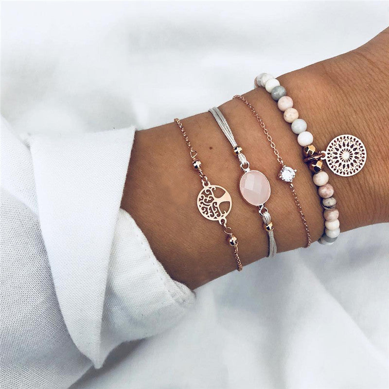 Ensemble Bracelets Bohèmes – Perles Naturelles Vintage - SADJÉ