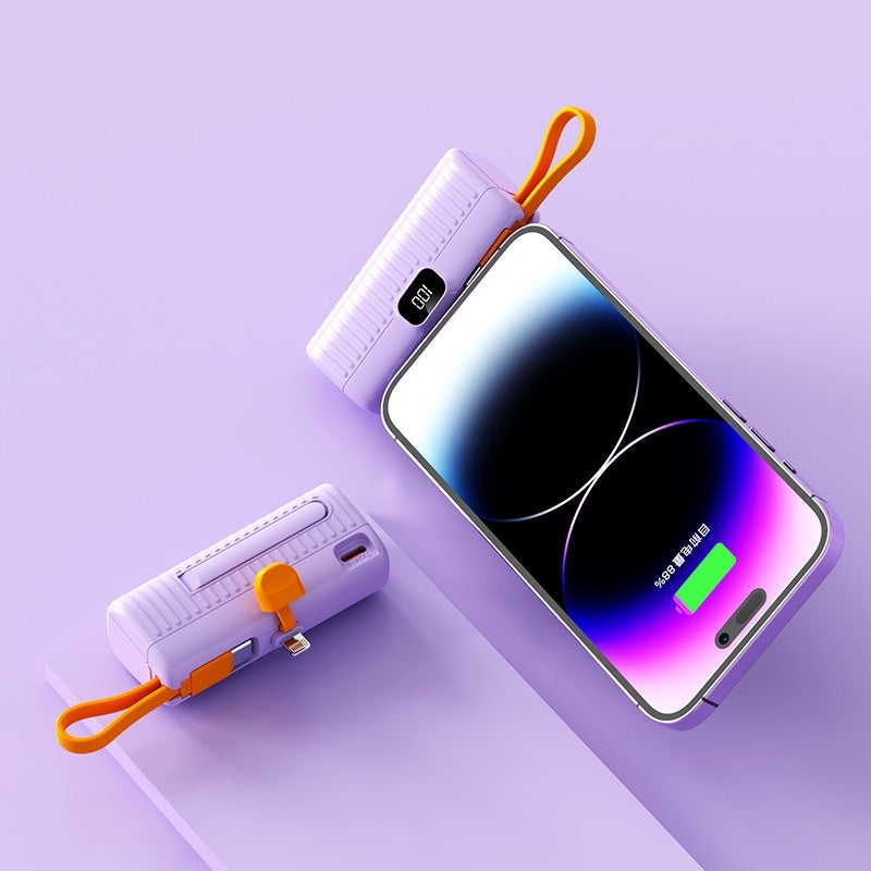 Batterie Externe Portable Capsule Compact - Power Bank Ultra-Léger - SADJÉ