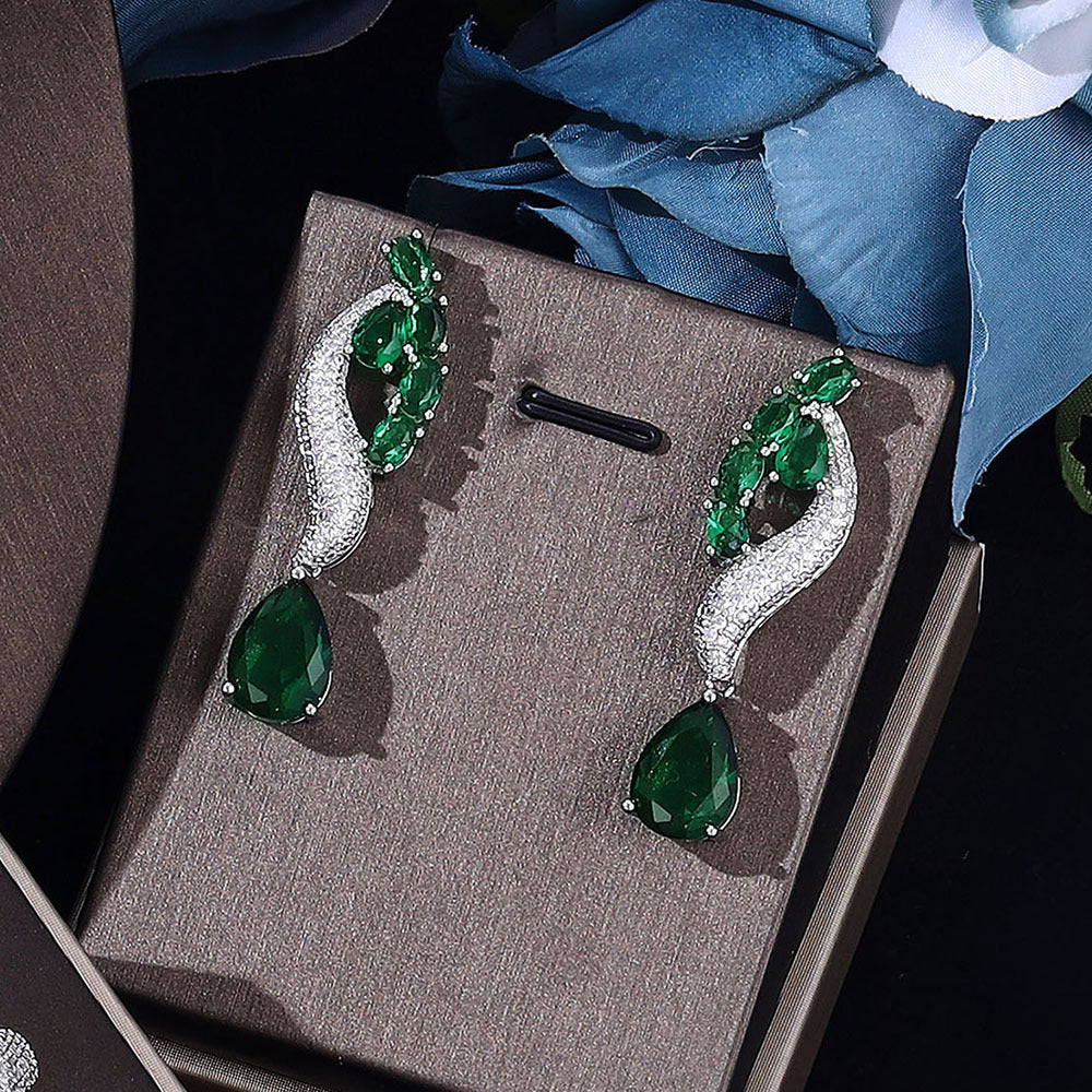 Parure Bijoux 4 Pièces - Collier Boucles Bague Bracelet - SADJÉ