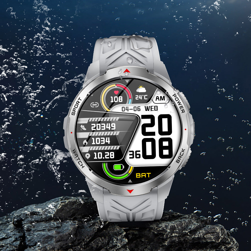 Montre Connectée Sport Boussole Lampe - Appels Bluetooth Grande Batterie - SADJÉ