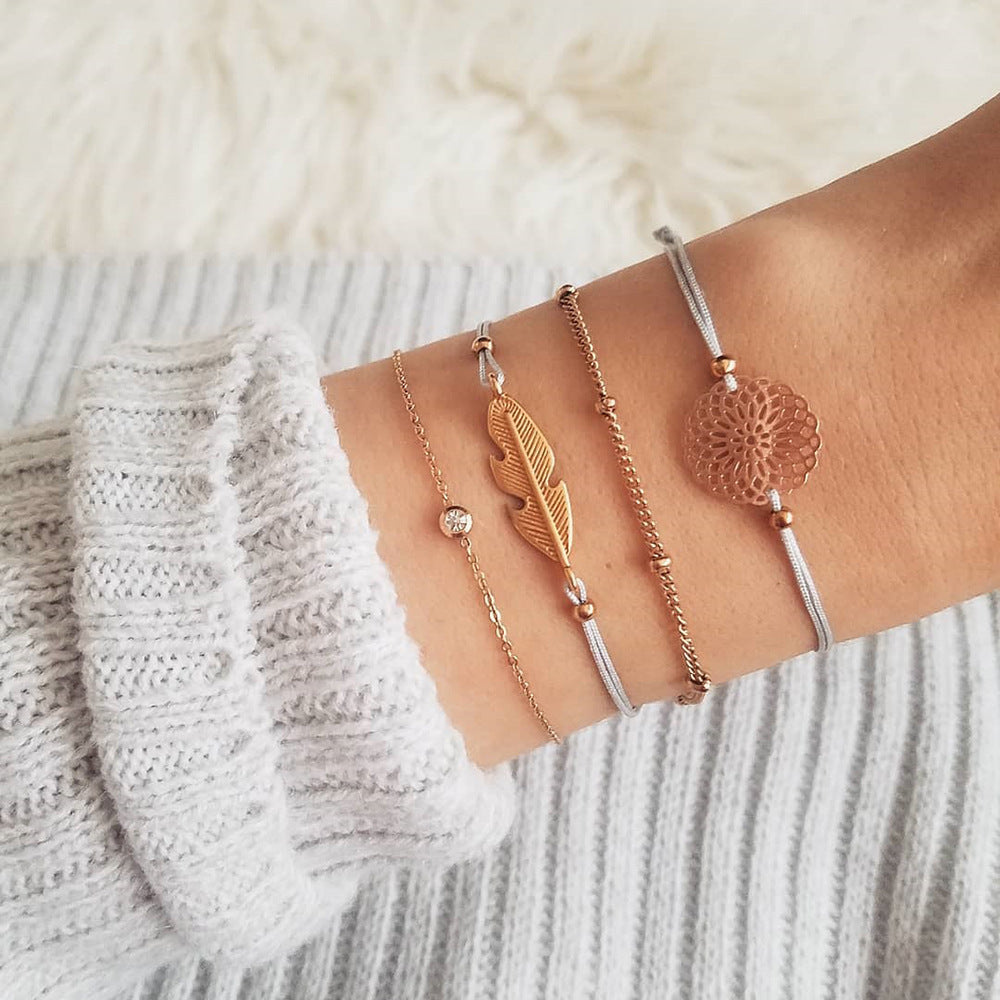 Ensemble Bracelets Bohèmes – Perles Naturelles Vintage - SADJÉ