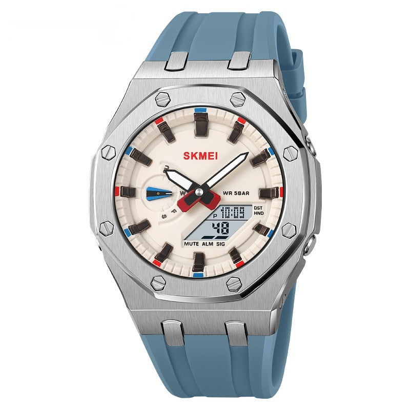 Montre Sport Électronique Étanche 100g - LED Lumineuse Multifonction 5 Alarmes SADJÉ - SADJÉ