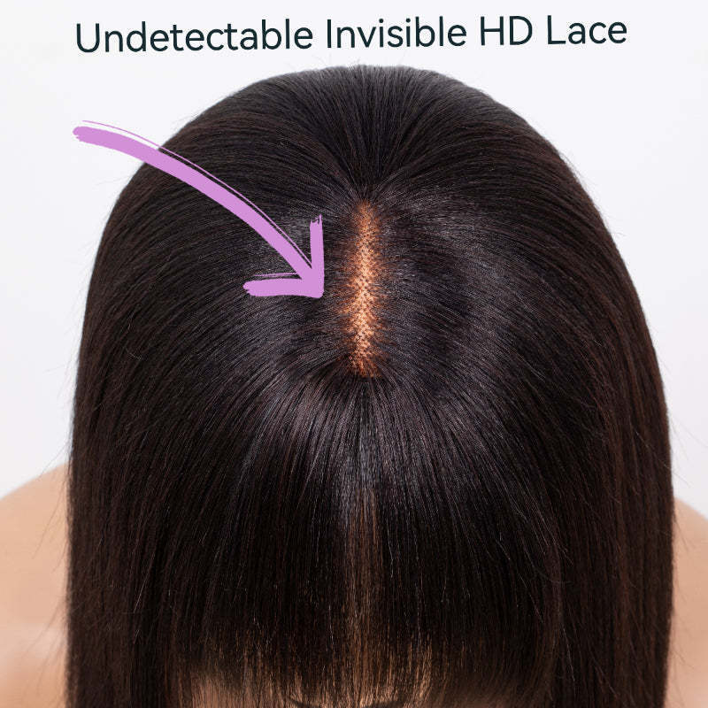 Perruque Bob Cheveux Naturels Humains - Lace Wig 10 Pouces - SADJÉ