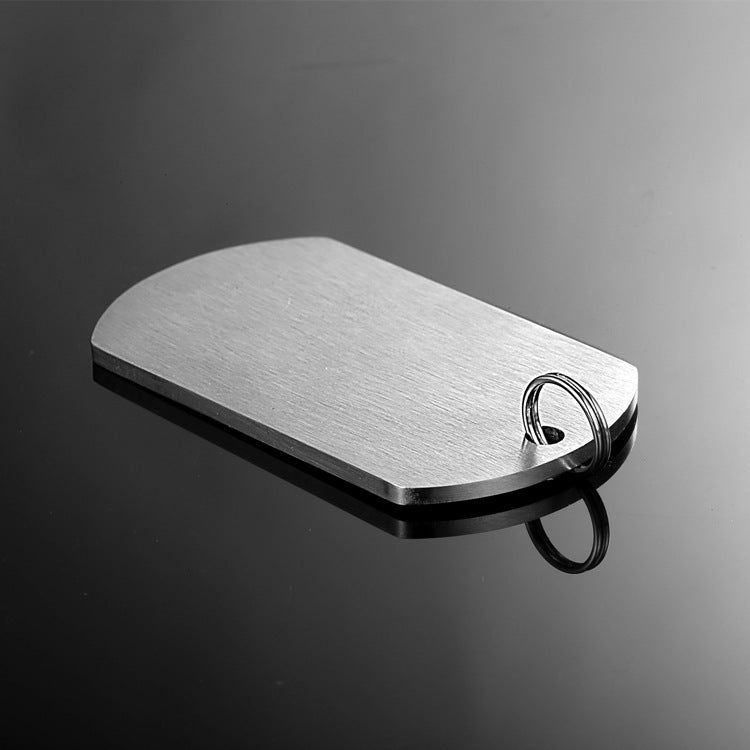 Collier Mère-Fille – Plaque Militaire Acier Inoxydable Gravé - SADJÉ