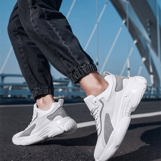 Chaussures Rehaussantes Homme Automne - Baskets Respirantes Casual Confortables - SADJÉ