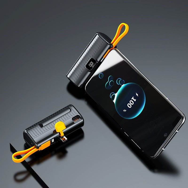 Batterie Externe Portable Capsule Compact - Power Bank Ultra-Léger - SADJÉ