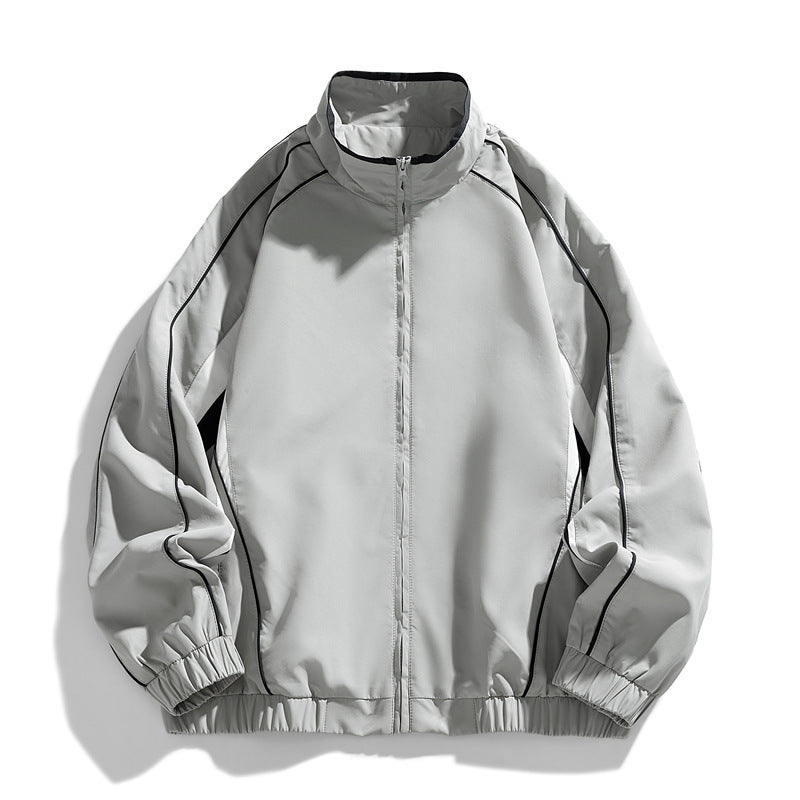 Manteau Homme Coupe-Vent Décontracté - Veste Outdoor Loose - SADJÉ
