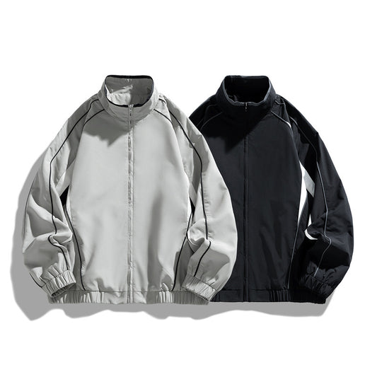 Manteau Homme Coupe-Vent Décontracté - Veste Outdoor Loose - SADJÉ