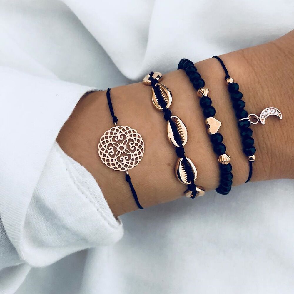 Ensemble Bracelets Bohèmes – Perles Naturelles Vintage - SADJÉ