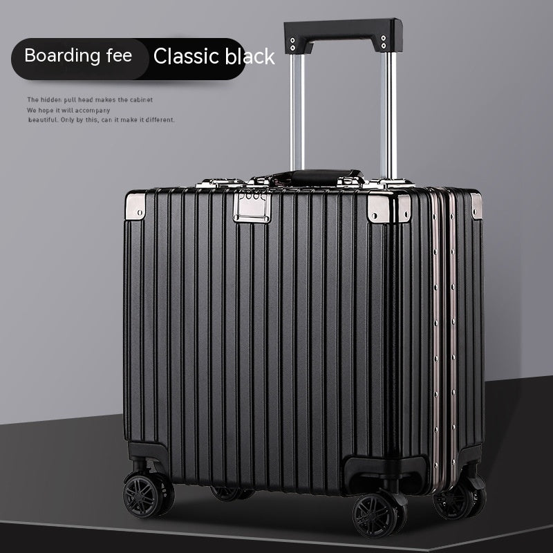 Valise Cabine Aluminium Rigide 18-20 Pouces - Roulettes TSA - SADJÉ