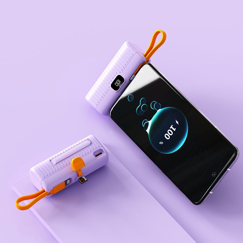 Batterie Externe Portable Capsule Compact - Power Bank Ultra-Léger - SADJÉ