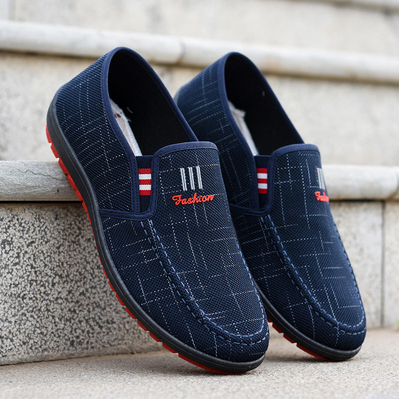 Chaussures Toile Homme Casual - Style Pékin Respirantes Confort - SADJÉ