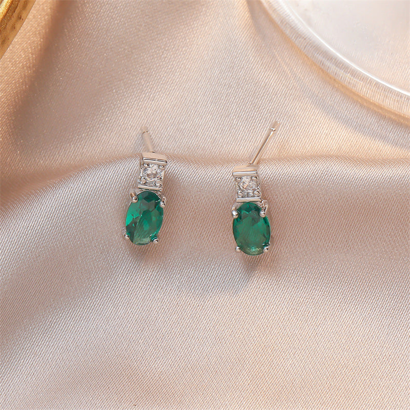 Boucles d'Oreilles Cristal Géométriques – Cuivre Plaqué Électroplaqué - SADJÉ